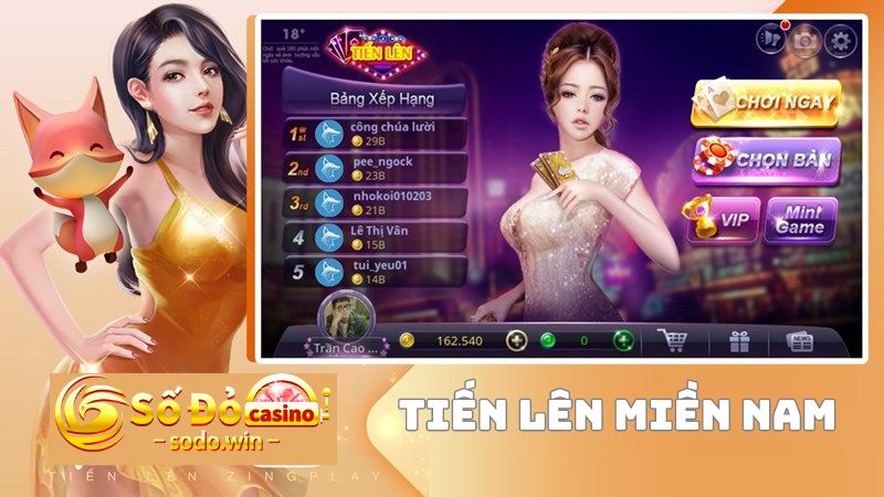 Luật chơi game Tiến lên miền Nam Sodo 